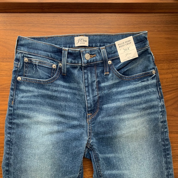 JCrew billie demi-boot crop jeans - Picture 4 of 5